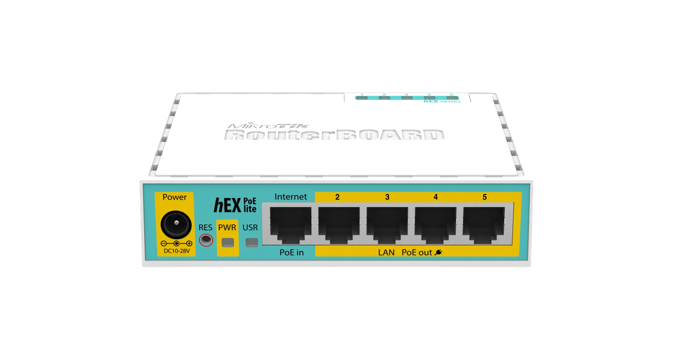 Mikrotik hEX PoE lite
